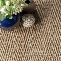 Natural fiber woven rug seagrass rugs floor mats